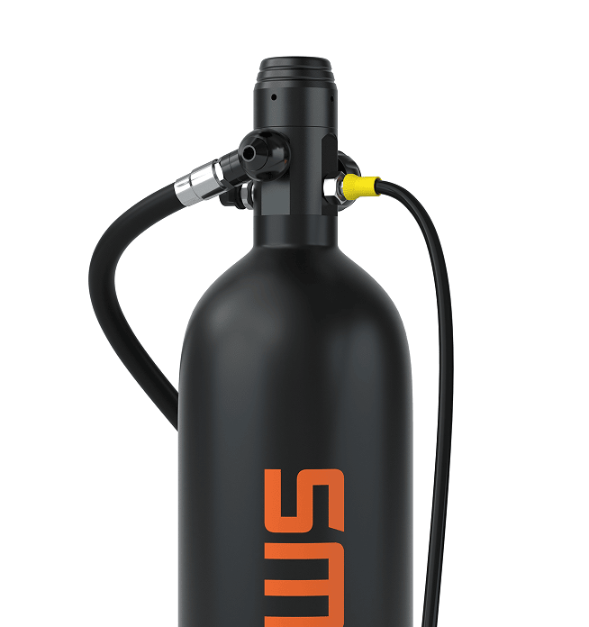 1L single-vial respirator diving equipment. Respiratory 15-20Minutes snorkel mask snorkeling tube protective back bag, diving gas cylinder, scuba diving, adult men and women
