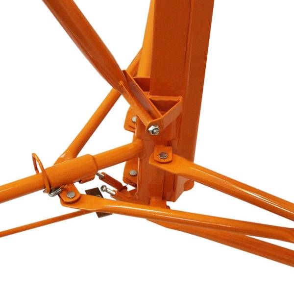 16FT Drywall Lifter Panel Hoist Jack Rolling Caster Construction Lockable 150lbs