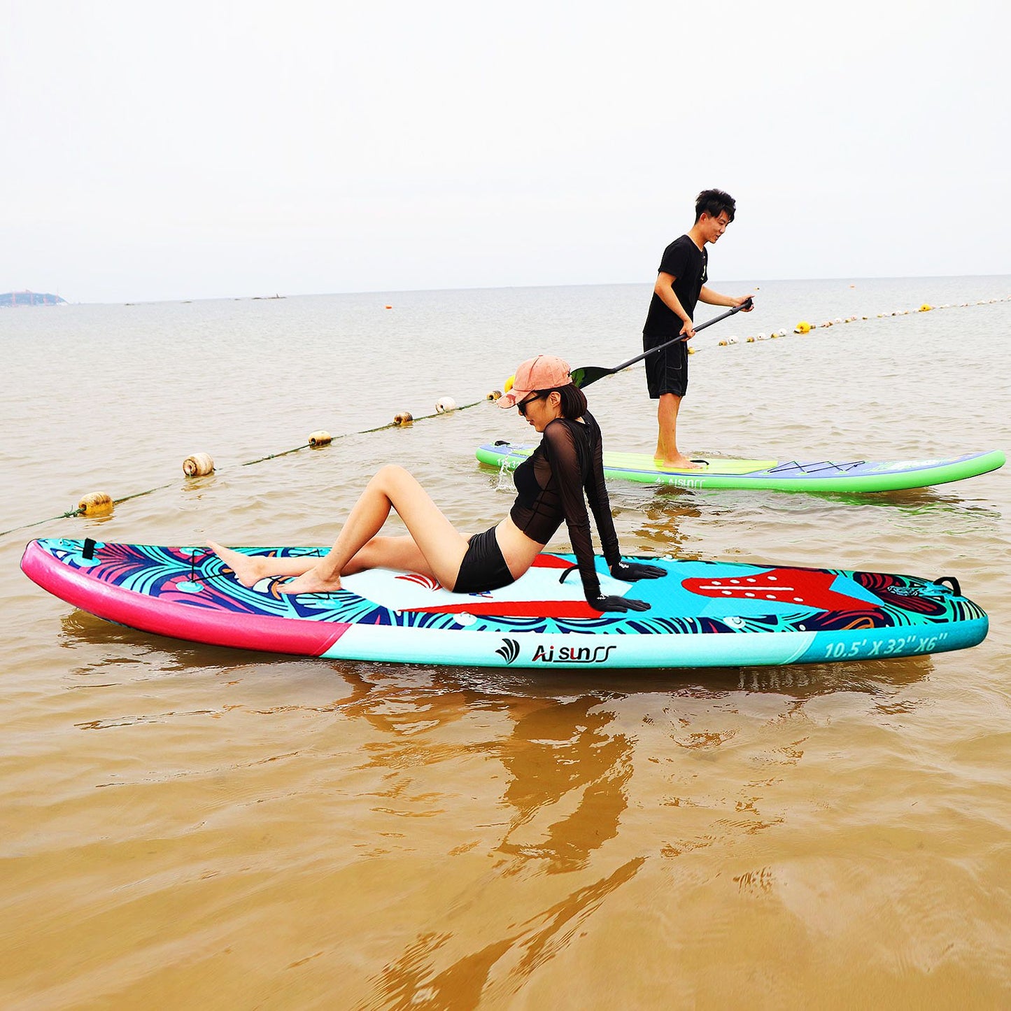 A high-quality and durable surfboard for adults, a lover's design that looks more fashionable