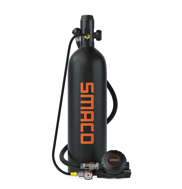 2L Single-bottle respirator diving equipment. Constant pressure 2 Mpa breathing 25-30Minutes snorkel mask snorkeling tube protective back bag, diving gas cylinder, scuba diving, adult men and women
