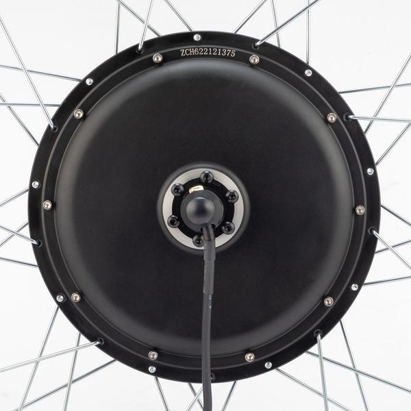 26in 1000W Rear Drive With Tires Bicycle Modification Parts Black