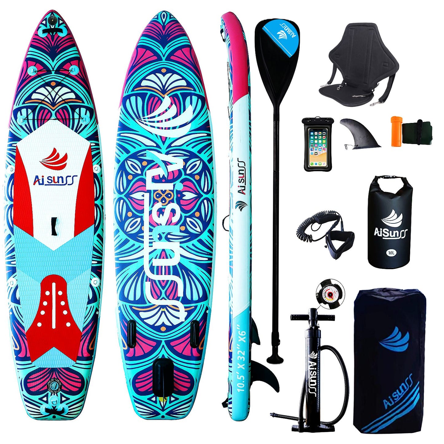 A high-quality and durable surfboard for adults, a lover's design that looks more fashionable