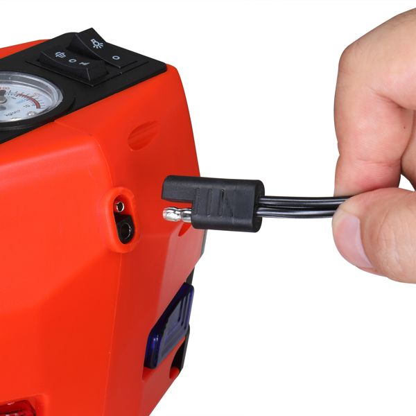 5t 15.5-45cm/Non-Impact Wrench 12v Electro-Hydraulic Jack Orange
