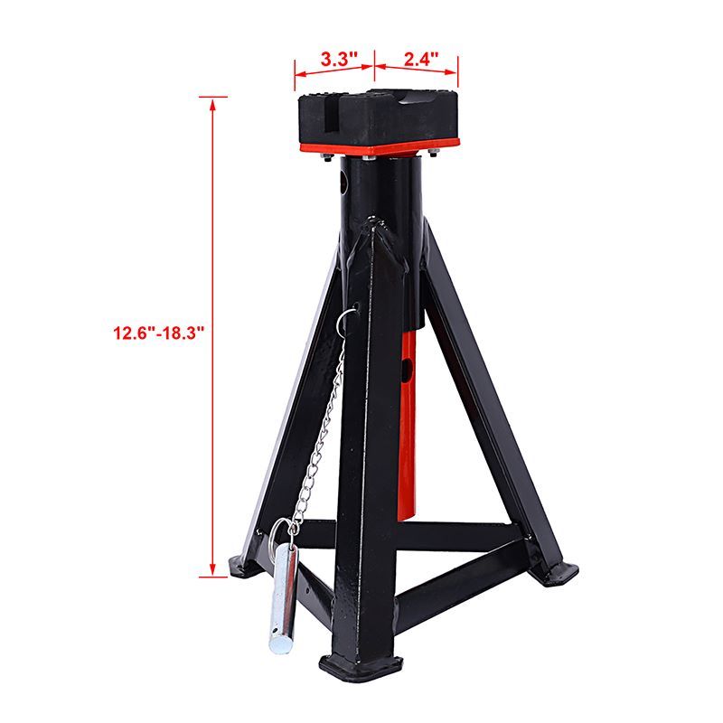 Adjustable Height Household Repairs Tools Car Jack Stands