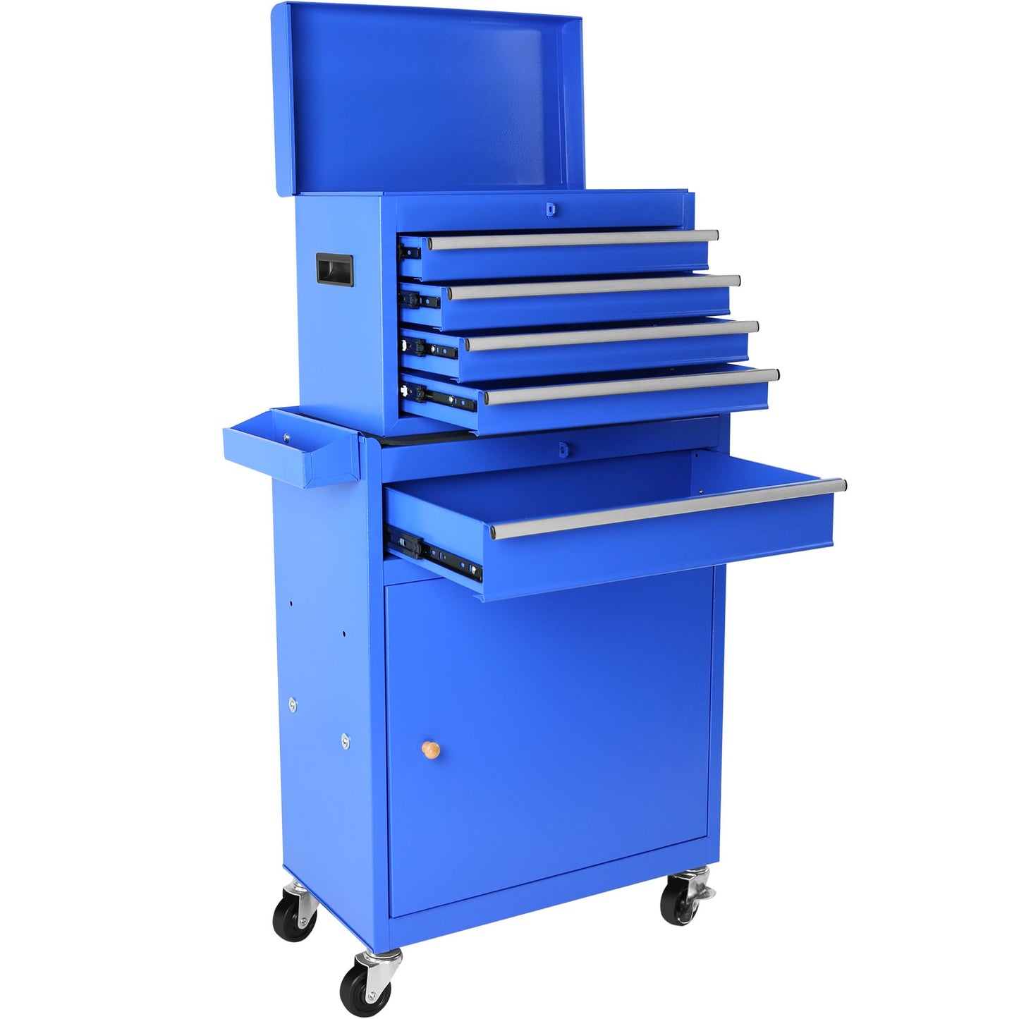 5-Drawer Rolling Tool Chest, High Capacity Tool Storage Cabinet W/Lockable Wheels, Adjustable Shelf & Anti-Slip Liner, Detachable Tool Box Organizer, Rolling Tool Cabinet
