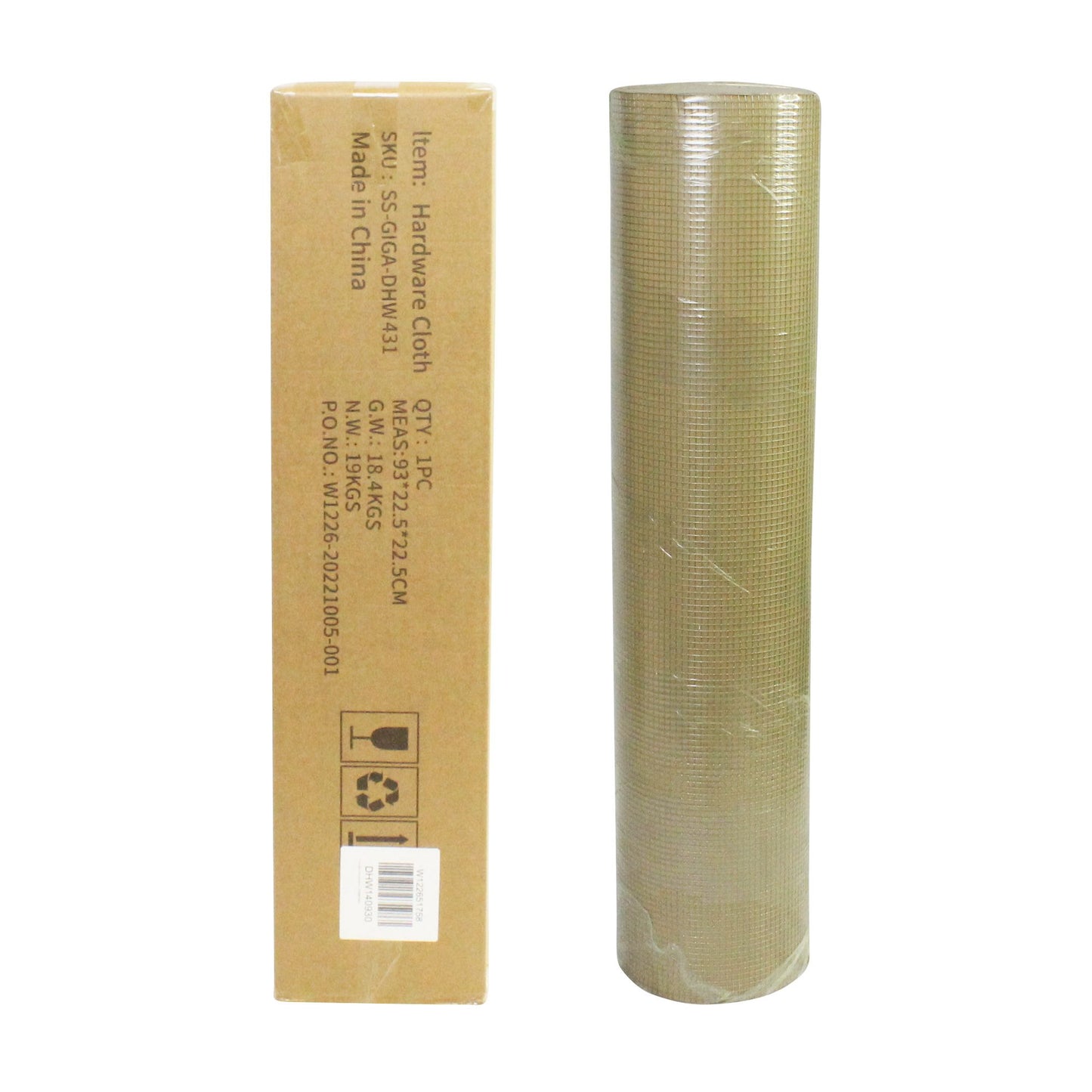 48inx100ft 1/2 in 19 Gauge Hardware Cloth Welded Cage Wire Chicken Fence mesh Rolls Square Chicken Wire Netting Raised Garden Rabbit Fence Snake Fencing Rodent Animals