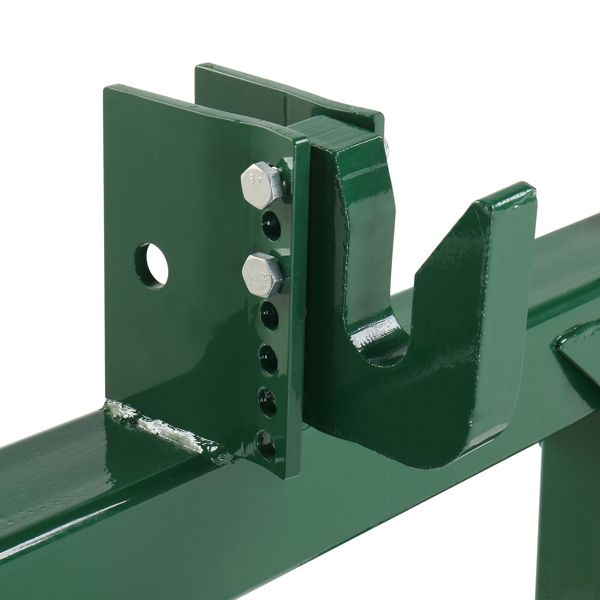 3 Pt Quick Hitch Adapter For Category 1 & 2 W/ Adjustable Bolt Tractor 3000lb,Green