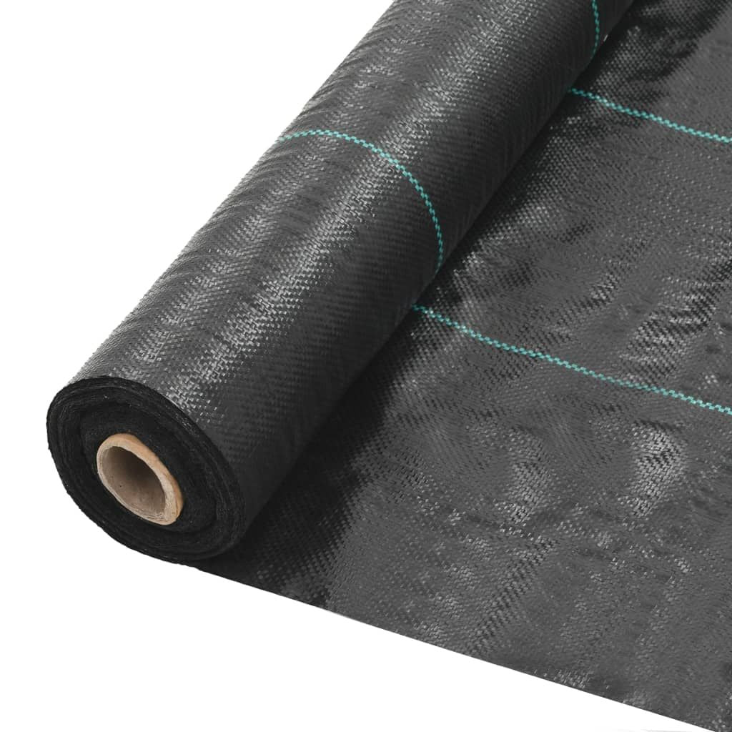 Weed & Root Control Mat PP 3.3'x328.1' Black