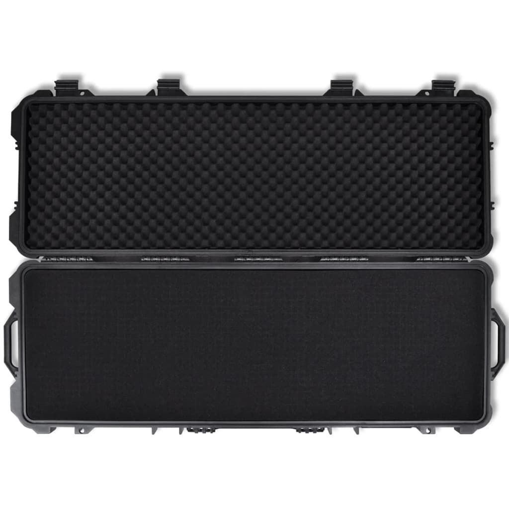 Waterproof Plastic Molded Gun Case Trolly Carry Case