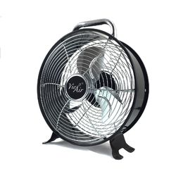 Vie Air 12 Inch High Velocity Dual Speed Retro Metal Drum Fan