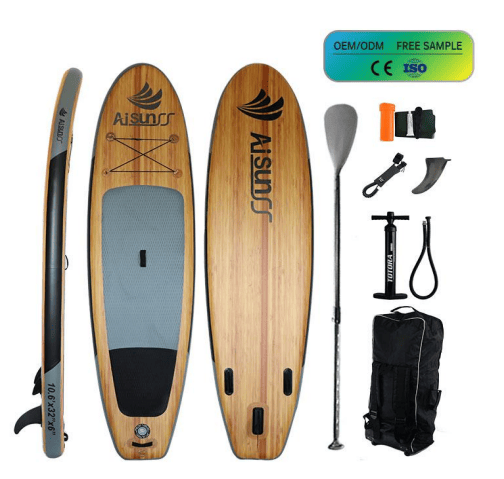 Wooden surfboards, water sports products suitable for adults, high quality and durable